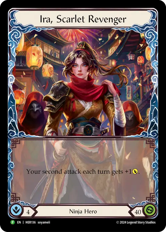Ira, Scarlet Revenger (HER136) Cold Foil - FaB Promos