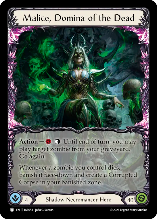 Malice, Domina of the Dead (IAR053) - Usurp the Shadow Throne