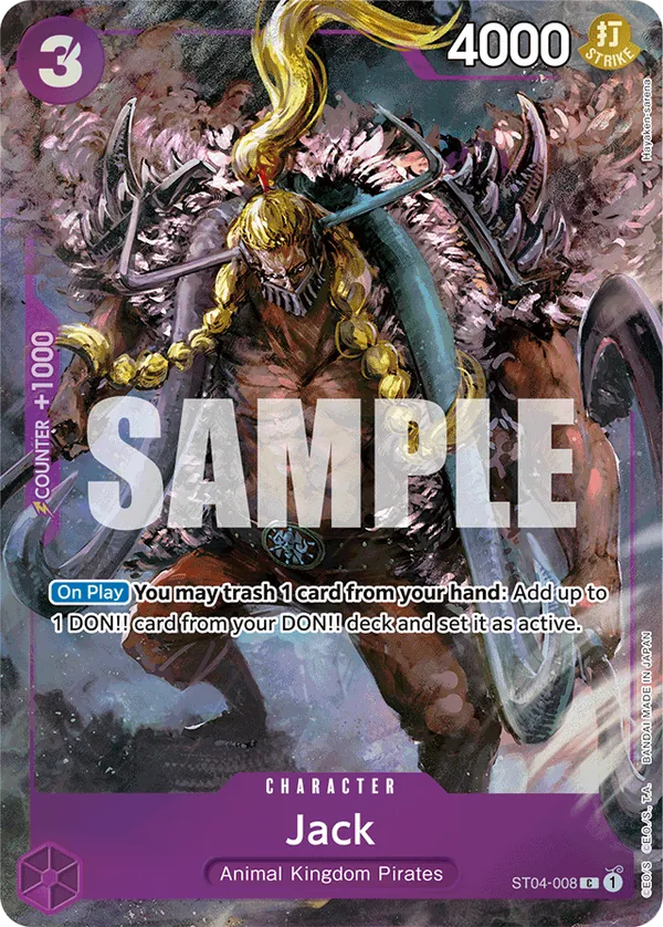 Jack (Premium Card Collection -BANDAI CARD GAMES Fest. 23-24 Edition-) (ST04-008) Foil