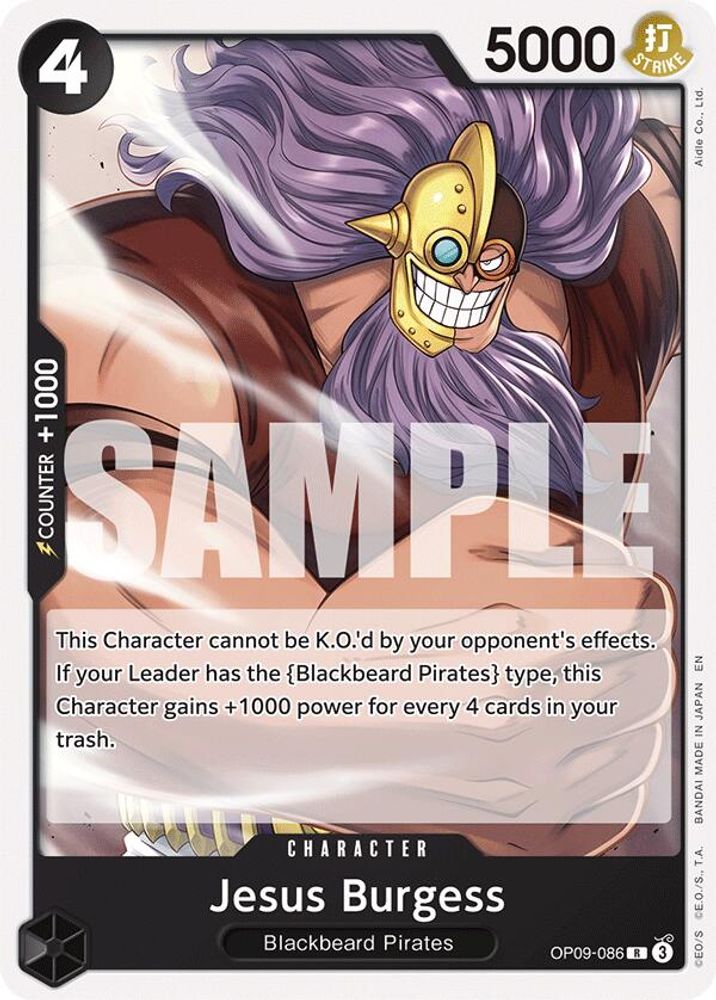 Jesus Burgess (Reprint) (OP09-086)
