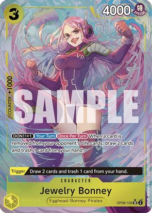 Jewelry Bonney (Parallel) (OP08-105) Foil