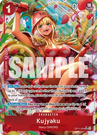 Kujyaku (Alternate Art) (OP11-004) Foil