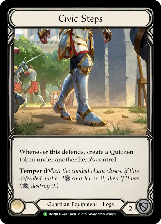 Civic Steps (LGS210) Rainbow Foil - FaB Promos