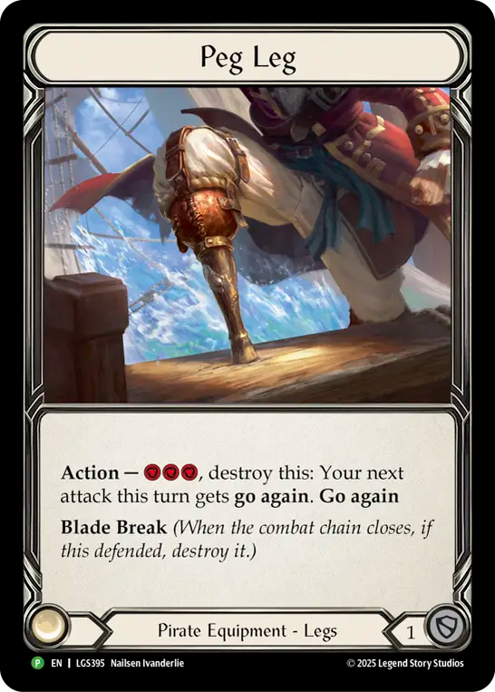 Peg Leg (LGS395) Cold Foil - FaB Promos