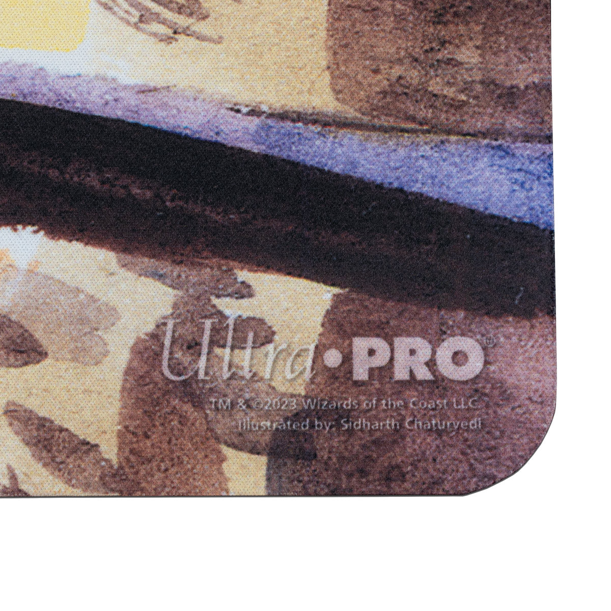 The Lost Caverns of Ixalan Playmat Bonehoard Dracosaur-Silver Goblin