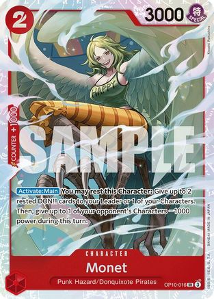 Monet (OP10-016) Foil