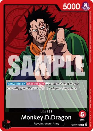 Monkey.D.Dragon (OP07-001)