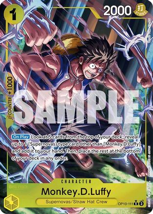 Monkey.D.Luffy (Parallel) (OP10-111) Foil