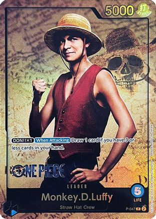 Monkey.D.Luffy (Premium Card Collection -Live Action Edition-) (P-047) Foil