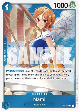 Nami (OP09-050) Foil