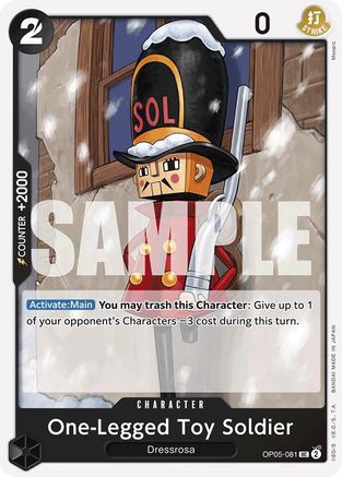 One-Legged Toy Soldier (Reprint) (OP05-081)