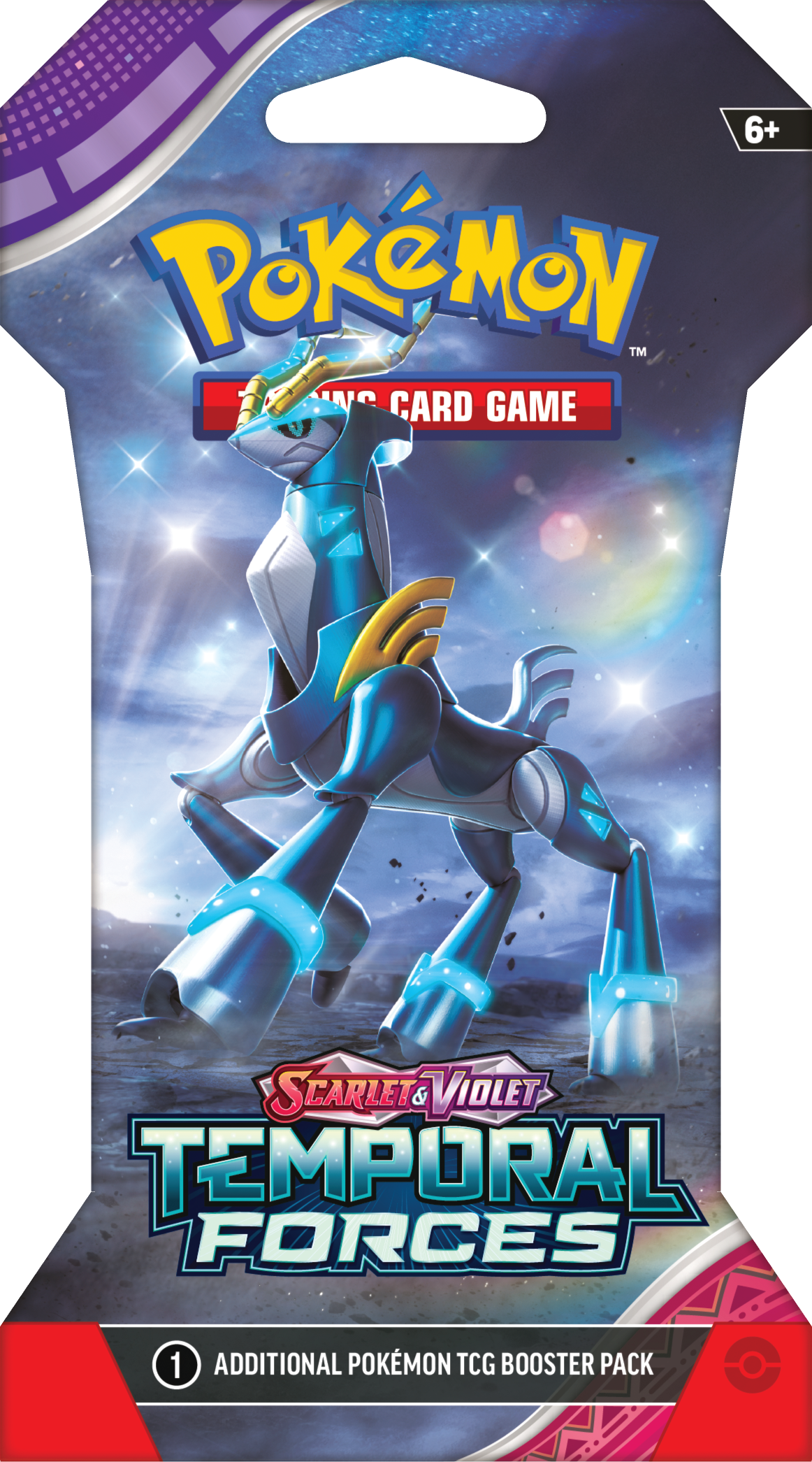 Pokémon TCG: Scarlet & Violet - Temporal Forces Sleeved Booster