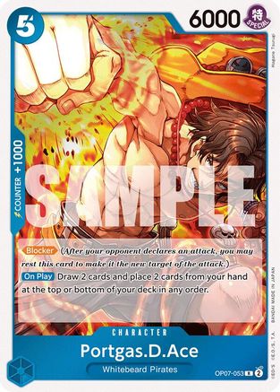 Portgas.D.Ace (OP07-053) Foil