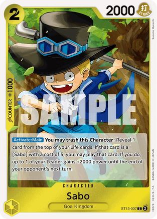 Sabo (ST13-007) Foil
