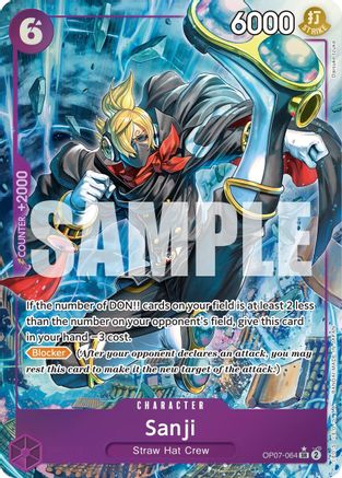 Sanji (Parallel) (OP07-064) Foil