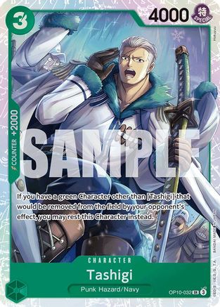 Tashigi (OP10-032) Foil