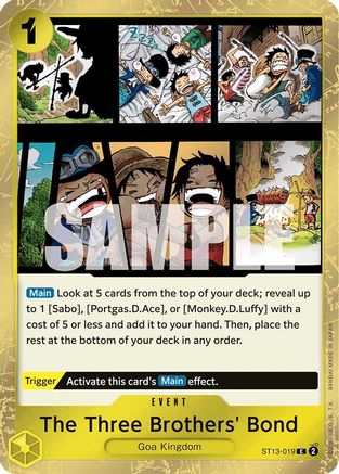The Three Brothers' Bond (ST13-019) Foil