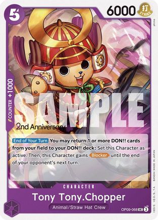 Tony Tony.Chopper (OP09-068) 2nd Anniversary Tournament Cards