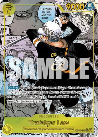 Trafalgar Law (Manga) (OP10-119) Foil