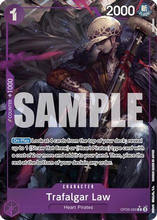 Trafalgar Law (Parallel) (OP09-069) Foil