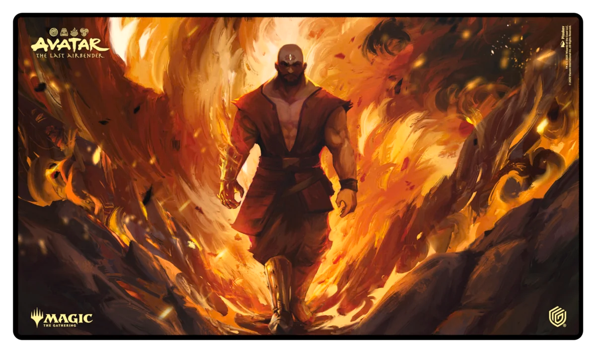 Avatar: The Last Airbender Playmat Stitched Combustion Man