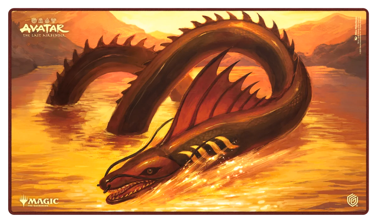 Avatar: The Last Airbender Playmat Stitched The Unagi of Kyoshi Island