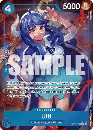 Ulti (Alternate Art) (OP05-043) Foil