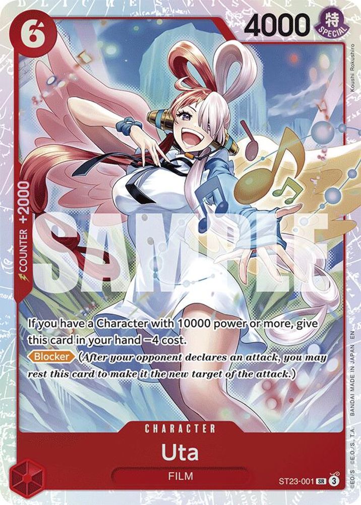 uta Uta (ST23-001) Foil | One Piece TCG Singles – Silver Goblin