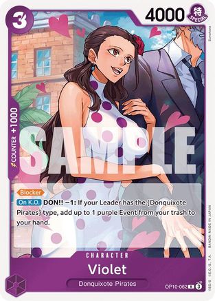 Violet (OP10-062) Foil