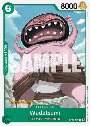 Wadatsumi (OP06-037) Pre-Release Cards