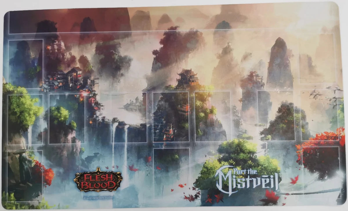 Flesh and Blood Playmat Part the Mistveil Silver Goblin Flesh and Blood Playmat Part the Mistveil Silver Goblin