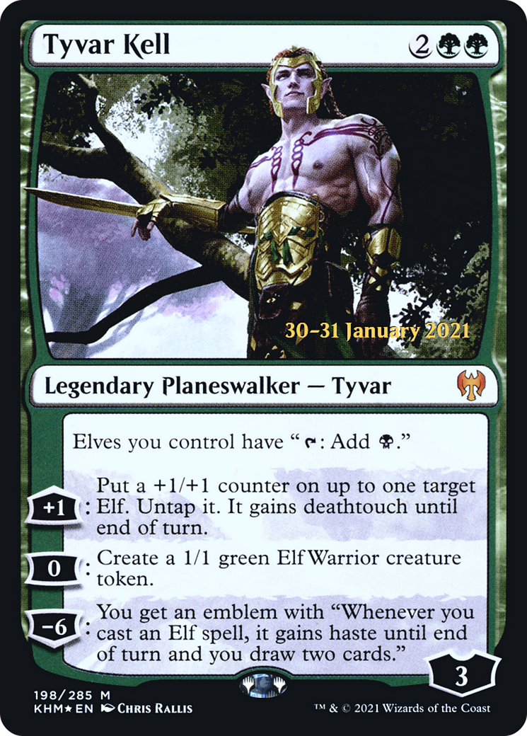Tyvar Kell (198) Foil - Kaldheim Promos