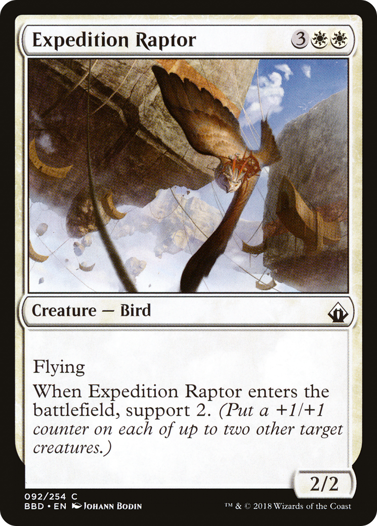 Expedition Raptor (092) Foil - Battlebond