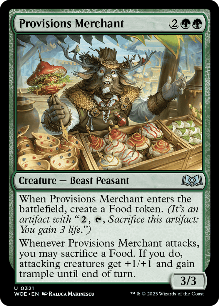 Provisions Merchant (321) Foil - Wilds of Eldraine