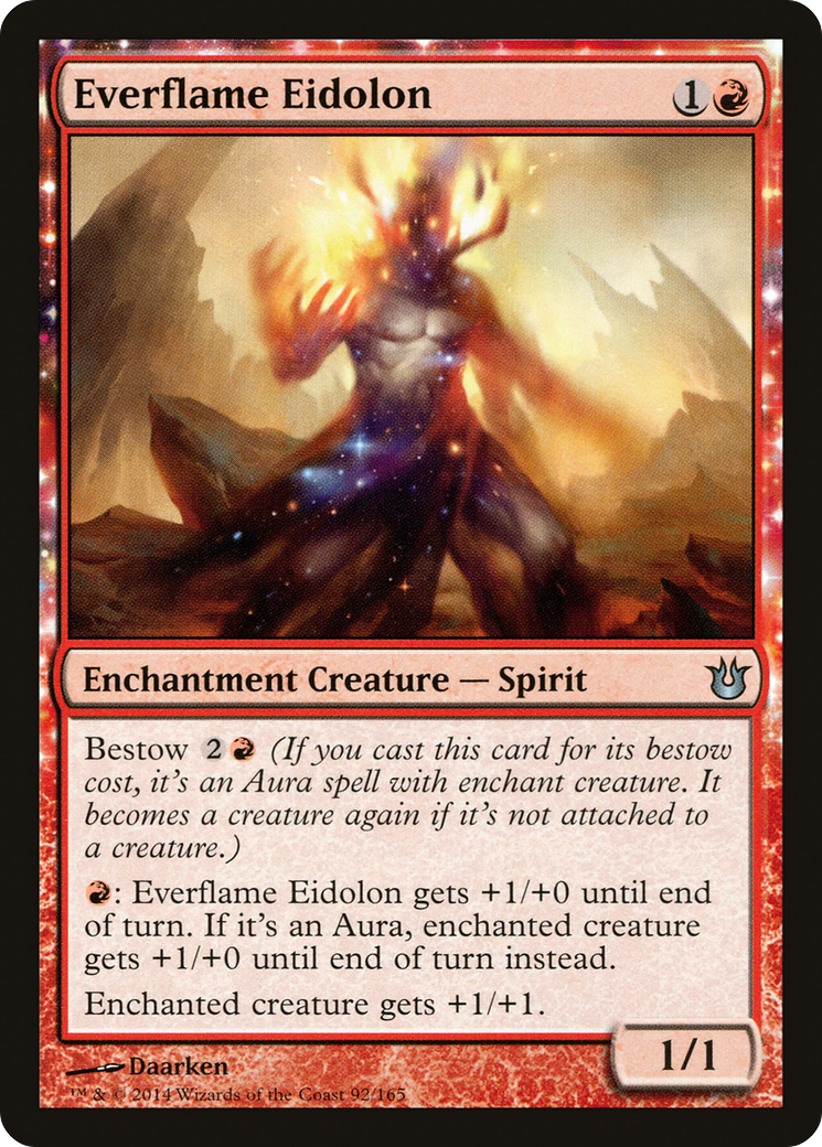 Everflame Eidolon (092) Foil - Born of the Gods