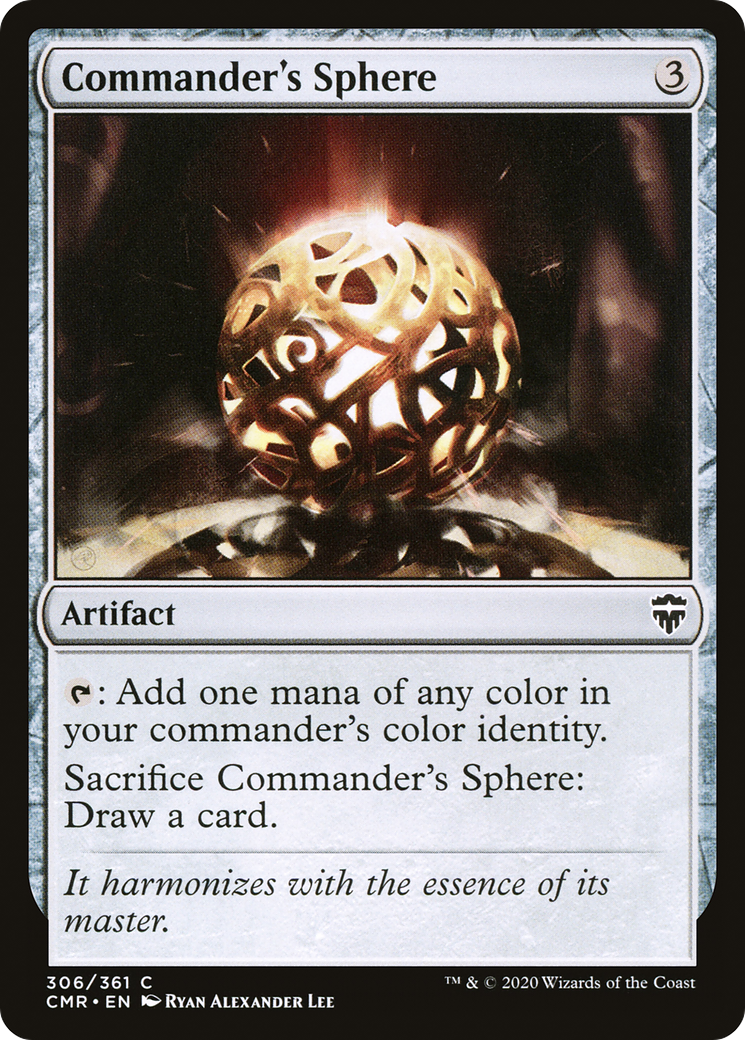 Commander's Sphere (306) Foil - Commander Legends