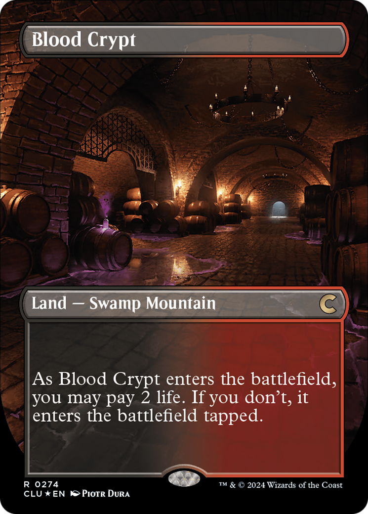 Blood Crypt(Borderless) Foil (274)