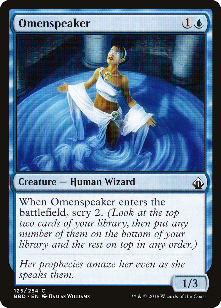 Omenspeaker (125) Foil - Battlebond