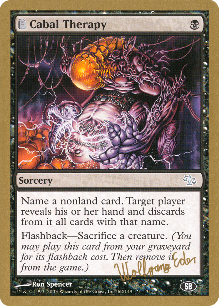 Cabal Therapy (we62sb) - World Championship Decks 2003