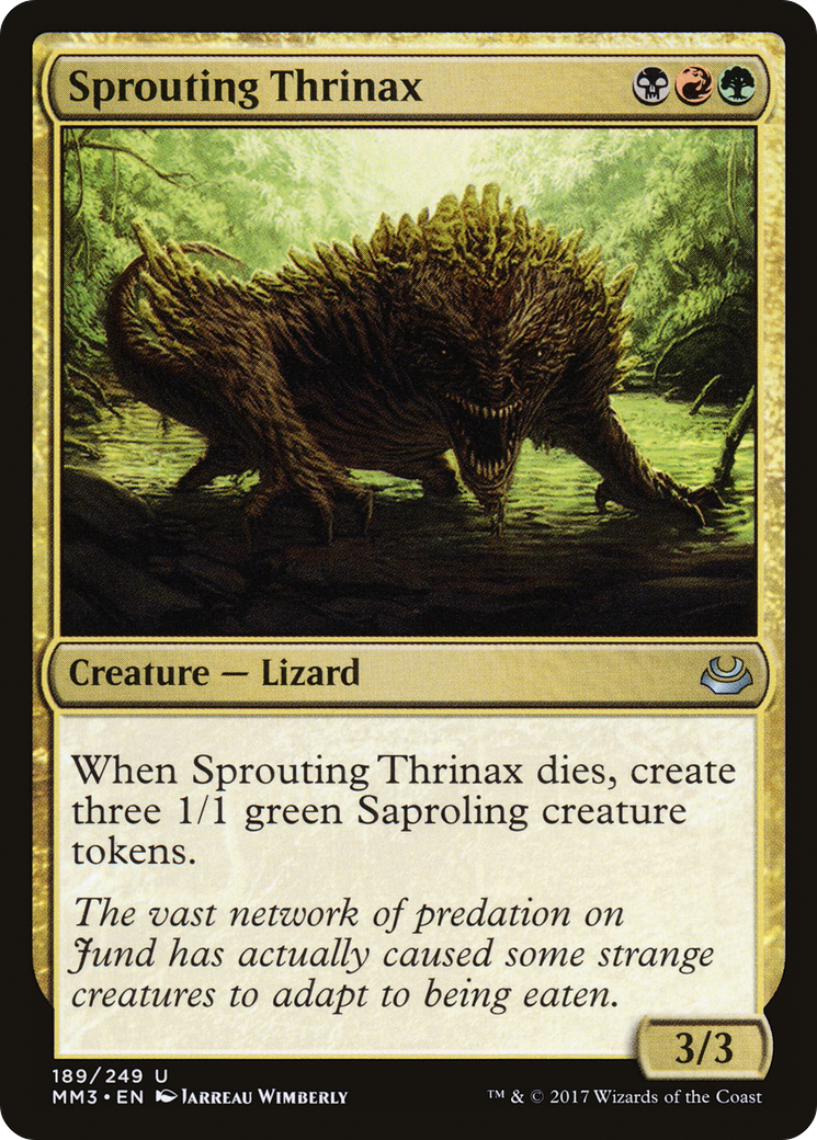 Sprouting Thrinax (189) Foil - Modern Masters 2017