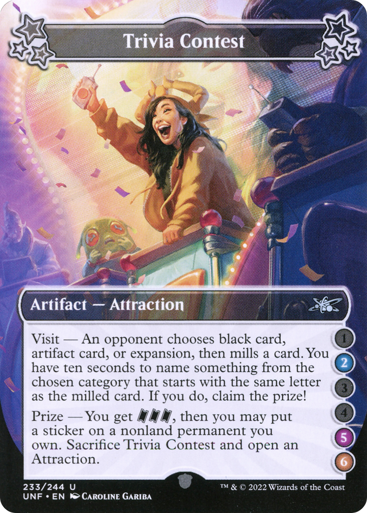 Trivia Contest (2-5-6) (233) Foil - Unfinity
