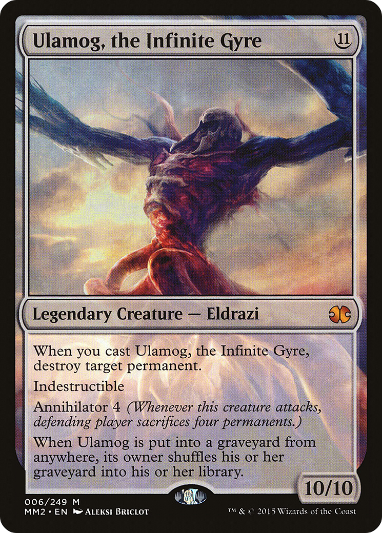 Ulamog, the Infinite Gyre (006) Foil - Modern Masters 2015