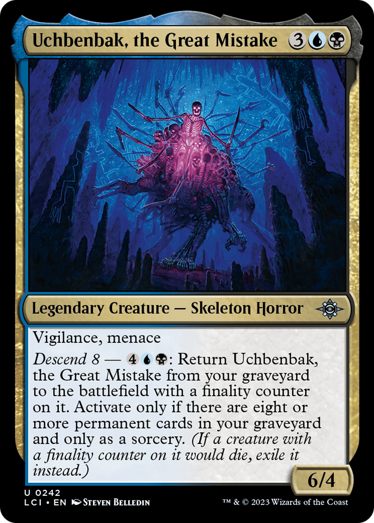 Uchbenbak, the Great Mistake (242) Foil - The Lost Caverns of Ixalan