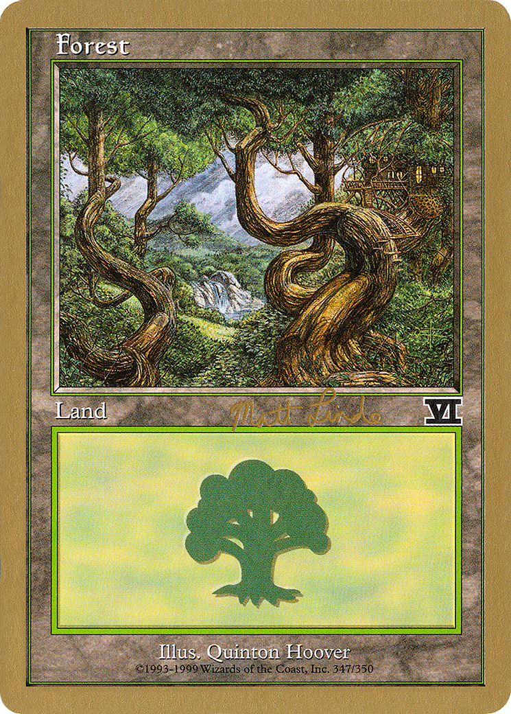 Forest (Retro) (ml347b) - World Championship Decks 1999