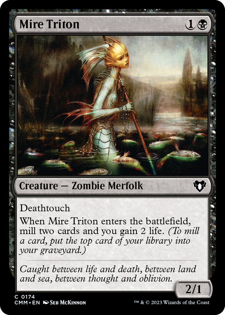 Mire Triton (174) - Commander Masters
