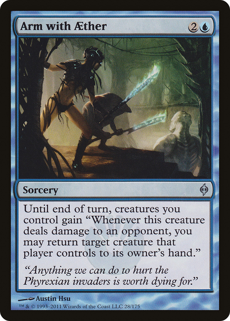Arm with Aether (028) Foil - New Phyrexia