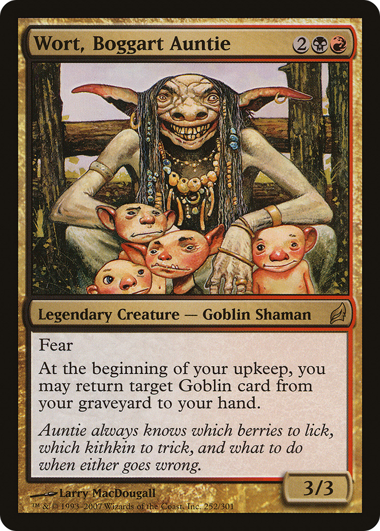 Wort, Boggart Auntie (252) Foil - Lorwyn