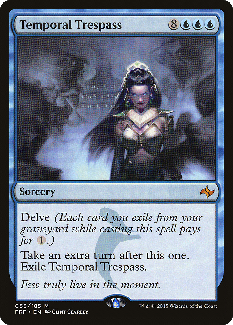Temporal Trespass (055) Foil - Fate Reforged