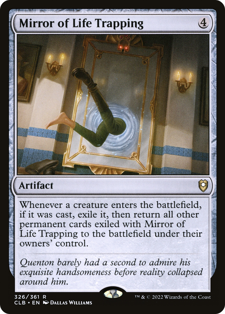 Mirror of Life Trapping (326) Foil - Commander Legends: Battle for Baldur's Gate