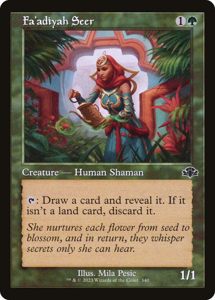Fa'adiyah Seer (Retro) (340) - Dominaria Remastered